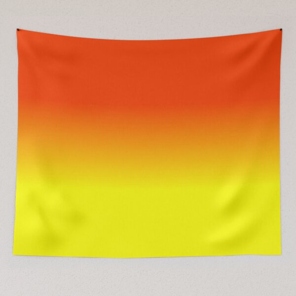 Item preview, Neon Yellow and Neon Orange Ombré  Shade Color Fade designed and sold by podartist.