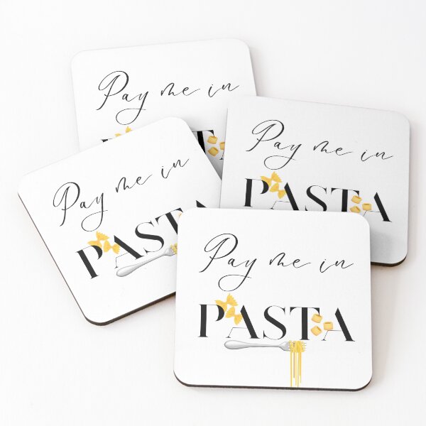 Item preview, Pay me in Pasta designed and sold by Inspirely.