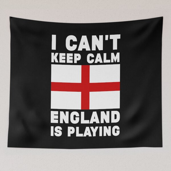 Item preview, I can't keep calm england is playing - England world cup 2022 - England designed and sold by Stixdesigns.