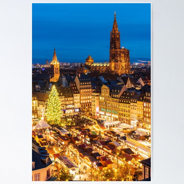 Marché de Noël de Strasbourg Poster