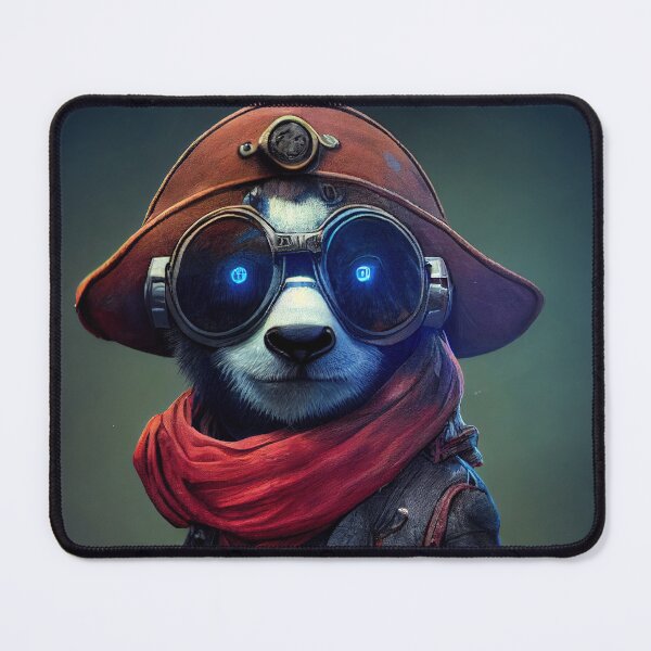 Item preview, Pirate panda designed and sold by MimozaStudio.