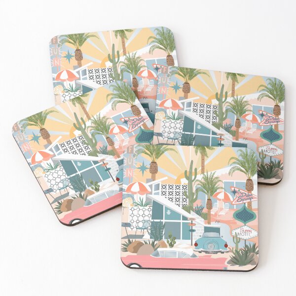 Item preview, Palm Springs mid century modern designed and sold by SweetCoolVibes.