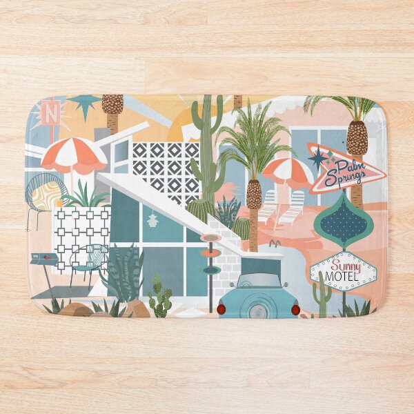Item preview, Palm Springs mid century modern designed and sold by SweetCoolVibes.