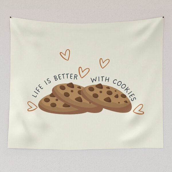 Item preview, Life is Better with Cookies designed and sold by SushiAnn.
