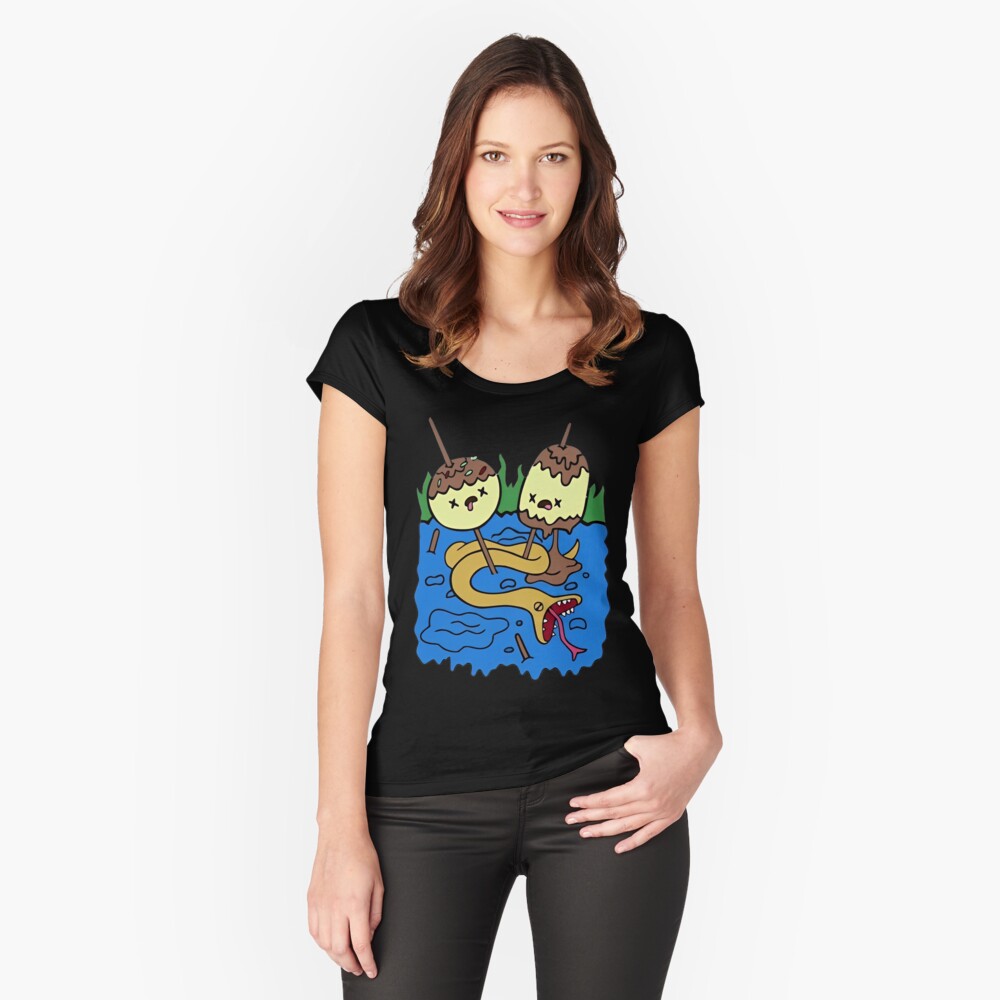 Item preview, Tailliertes Rundhals-Shirt designed and sold by YouOwnStyle.