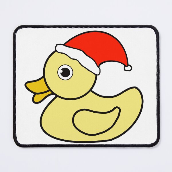 Item preview, Yellow Christmas Duck designed and sold by OddDuckCreation.