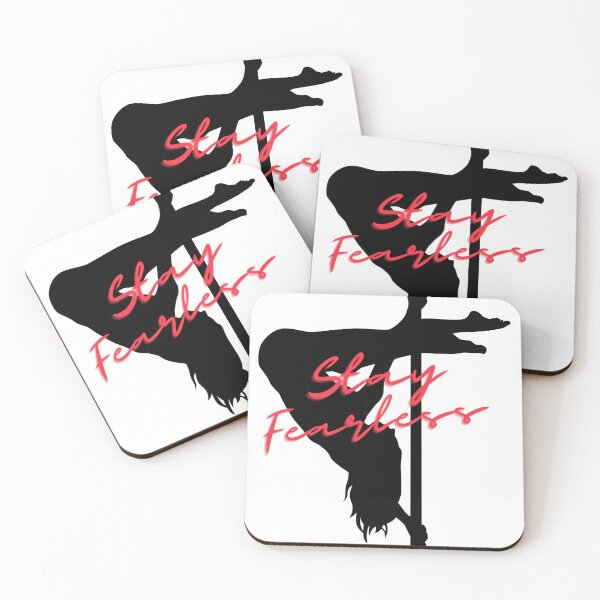 Item preview, Ayesha Pole Dancer Invert Stay Fearless Sticker designed and sold by InspiredViolets.
