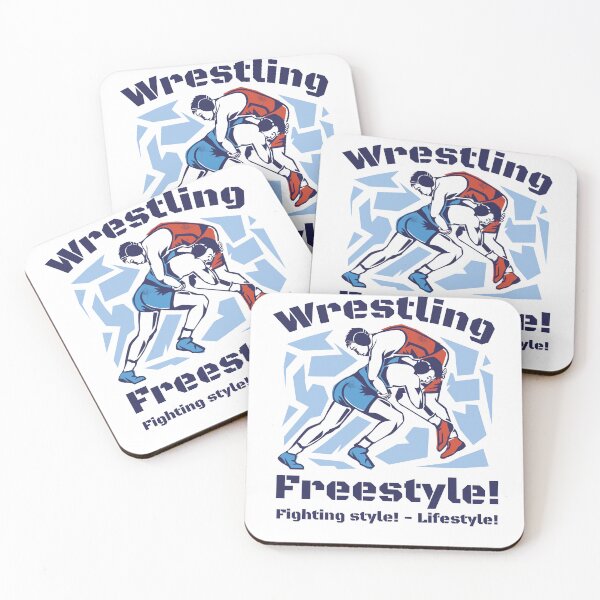 Item preview, Freestyle wrestling fighting style lifestyle freestyle wrestling designed and sold by katastrophicus.