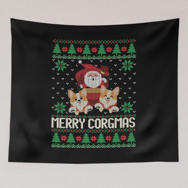 Item preview, Merry Corgmas Christmas Corgi Dog Pet | Corgi Dog Christmas designed and sold by TheStyleClub ⭐⭐⭐⭐⭐.