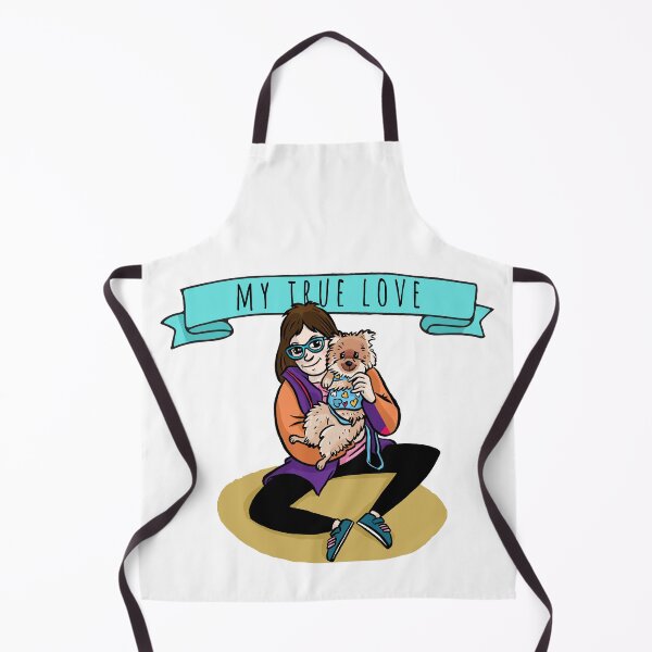 Item preview, My True Love - Girl & Dog - Pets P06 designed and sold by AJATheWholeGang.