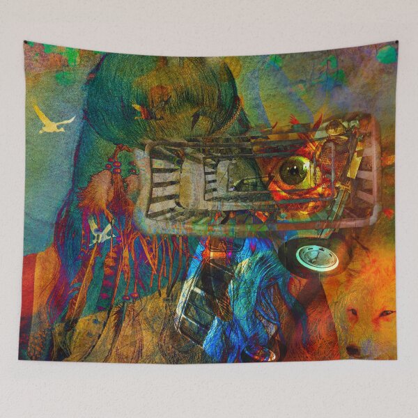Item preview, "The Observable Witness" Digital Collage designed and sold by Raven’s Wing Studio.