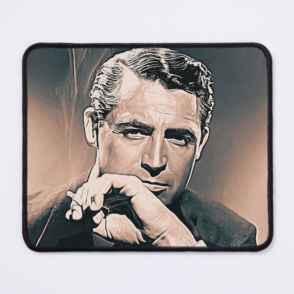 Item preview, Cary Grant Art - vintage painting - D61 designed and sold by DecoVintage.