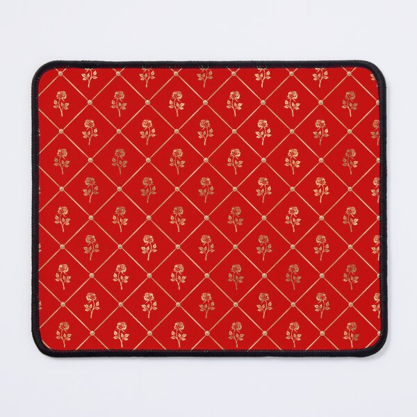 Item preview, Royal tapestry, red and gold rose pattern designed and sold by Prettygraphe.