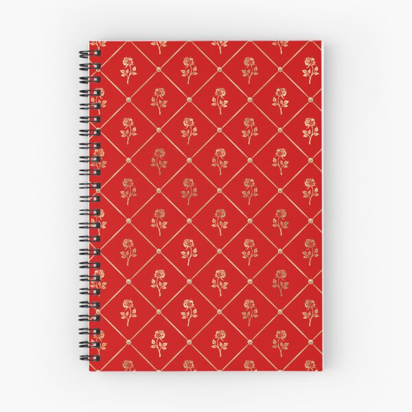 Item preview, Royal tapestry, red and gold rose pattern designed and sold by Prettygraphe.