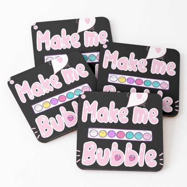 Item preview, Bubble Gum Make Me Bubble Chewing Gum Sayings For Bubblegum lovers designed and sold by MediTees.