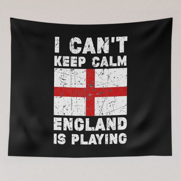 Item preview, I can't keep calm england is playing - England world cup 2022 - England designed and sold by Stixdesigns.