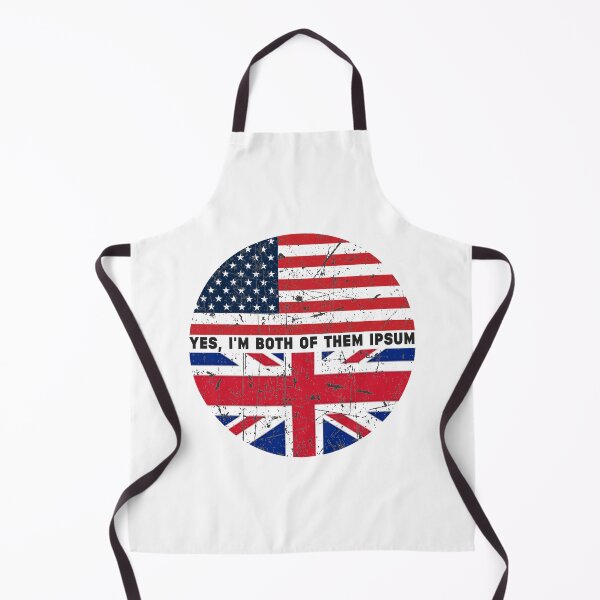 Item preview, Yes,I'm Both of Them - Half American Half British USA Flag United Kingdom Heritage designed and sold by Stixdesigns.