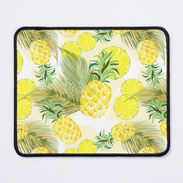 Item preview, Pineapple Watercolor Fresh Summer Pattern designed and sold by BluedarkArt.