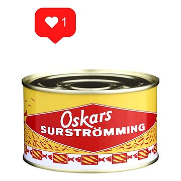Kunstdruck for Sale mit Surströmming-Liebhaber, fermentierter Fisch,  fauler Fisch, schwedisches Essen, Weidentage von Willow Days
