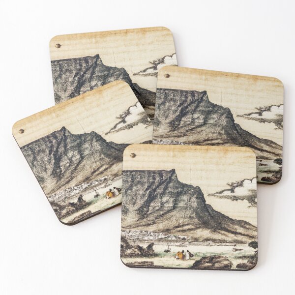 Item preview, Ukiyo e Table Mountain View In Capet Town designed and sold by chanzds.