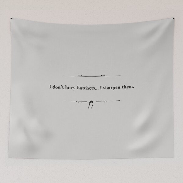 Item preview, I don't bury hatches... I sharpen them. designed and sold by Pinu92.
