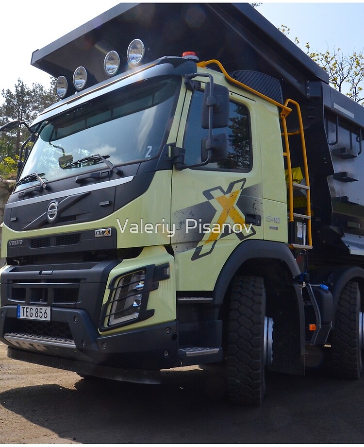 Volvo FMX 500 6x4 Tipper truck.