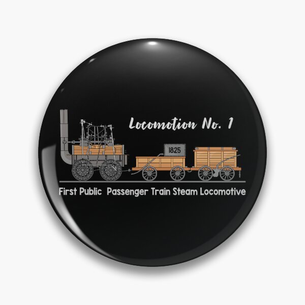 Item preview, Locomotion No. 1 First Public Passenger Steam Train Diagram Gift designed and sold by Maljonic.