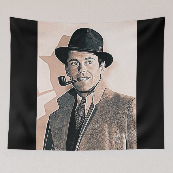 Item preview, Henry Fonda Art - vintage painting - D63 designed and sold by DecoVintage.