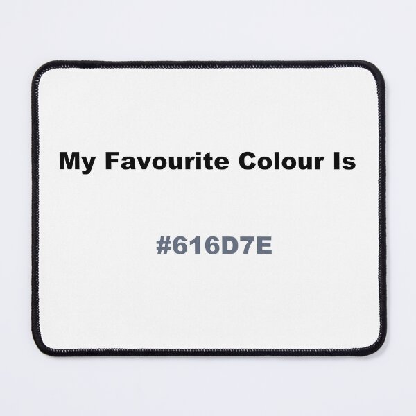 Item preview, My Favourite Colour Is #616D7E designed and sold by kiippers.