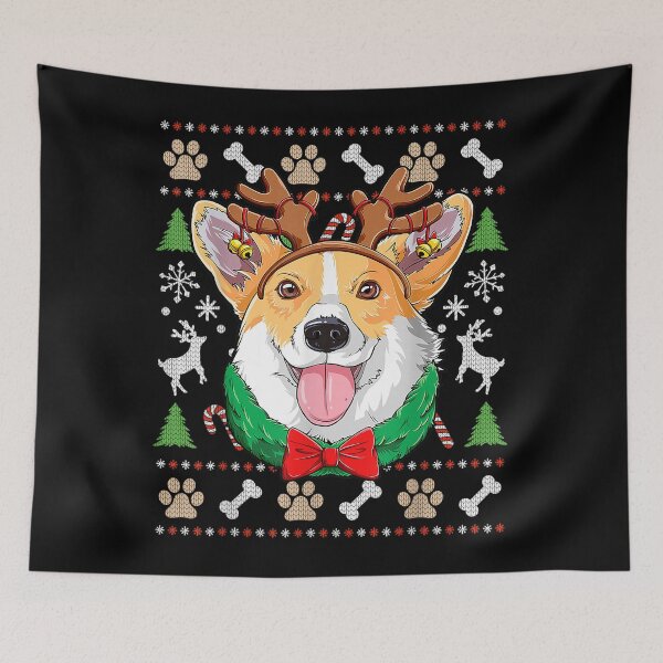 Item preview, Copy of Merry Corgmas Christmas Corgi Dog Pet | Corgi Dog Christmas designed and sold by TheStyleClub ⭐⭐⭐⭐⭐.