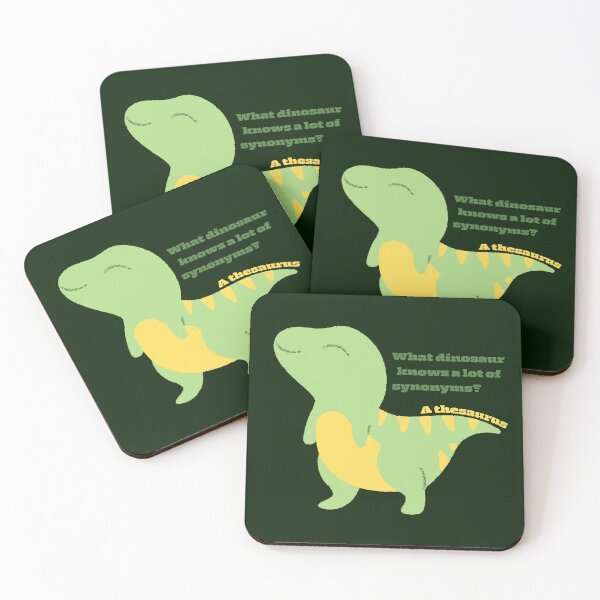 Item preview, What dinosaur knows a lot of synonyms? designed and sold by AR-Daydreams.
