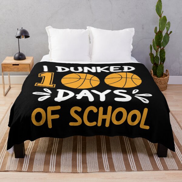 Item preview, I Dunked 100 Days Of School | 100th Day Of School | Basketball Player | Basketball Lover designed and sold by AMINE  ★★★★★.