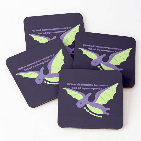 Item preview, What dinosaur knows a lot of synonyms? designed and sold by AR-Daydreams.