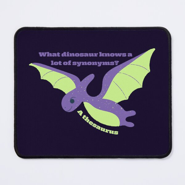 Item preview, What dinosaur knows a lot of synonyms? designed and sold by AR-Daydreams.