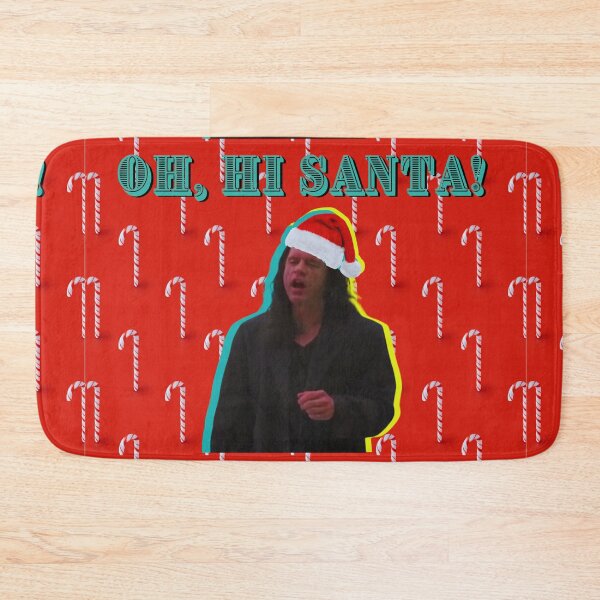Item preview, Oh Hi Santa! - Oh Hi Mark ! - Christmas Holiday Designs Tommy Wiseau - The Room Funny sticker Funny t shirt designed and sold by ThingsToSmile.