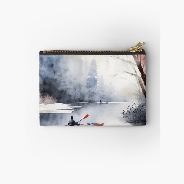 Item preview, Kayaking on a winter morning designed and sold by BexStix.