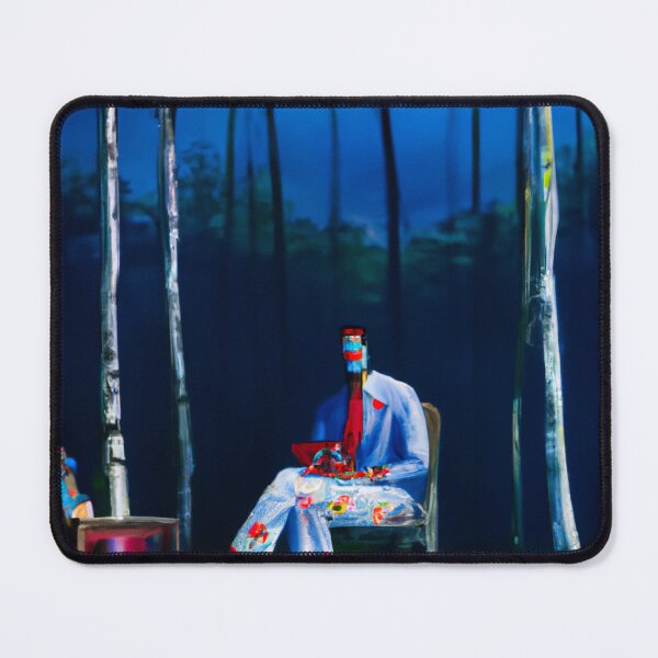 Item preview, Painted man in the woods designed and sold by Bakesales.