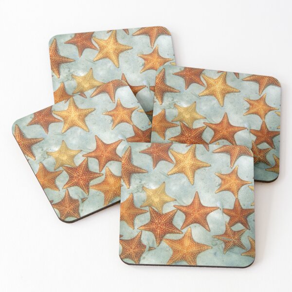 Item preview, Cushion sea stars underwater in the Caribbean sea designed and sold by Seaphotoart.