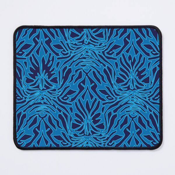 Item preview, Erupt, Geometric Design In Ice Blue, Sky Blue, And Midnight Blue designed and sold by I-Desire.