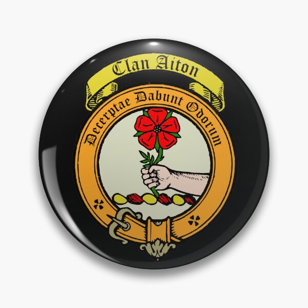 Item preview, Aiton Clan Surname crest designed and sold by BagTown Clans.