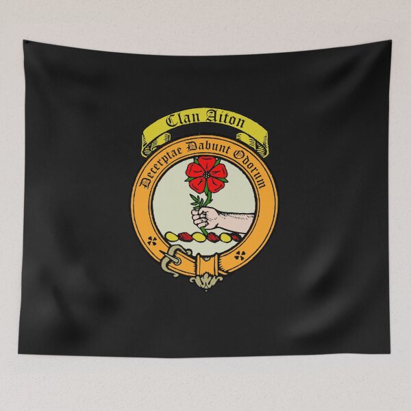 Item preview, Aiton Clan Surname crest designed and sold by BagTown Clans.
