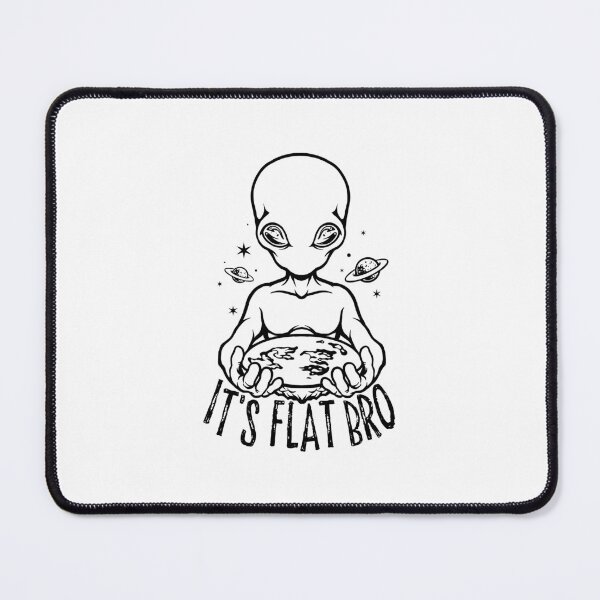 Item preview, It's Flat Bro - Flat Earth Society designed and sold by abdoMounaim.