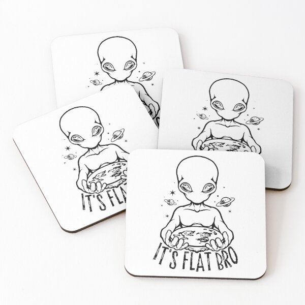 Item preview, It's Flat Bro - Flat Earth Society designed and sold by abdoMounaim.