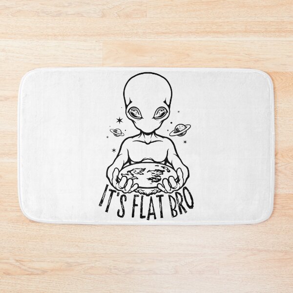 Item preview, It's Flat Bro - Flat Earth Society designed and sold by abdoMounaim.