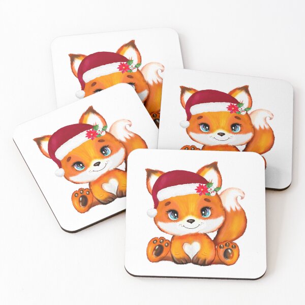 Item preview, Christmas Baby Fox designed and sold by MonkeyBizness.