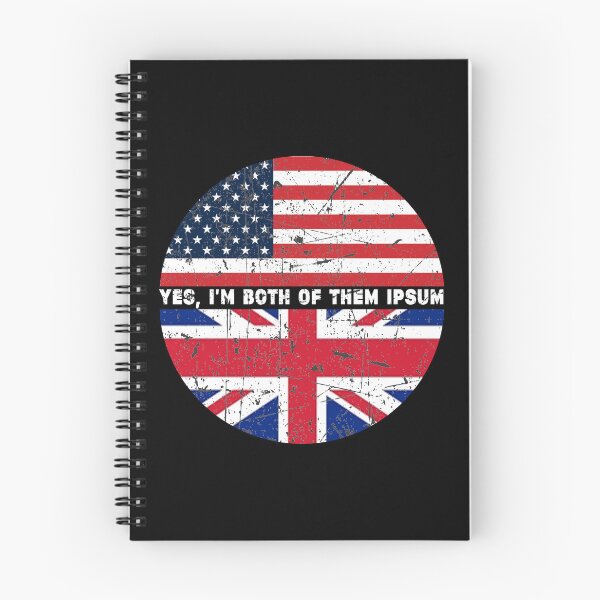 Item preview, Yes,I'm Both of Them - Half American Half British USA Flag United Kingdom Heritage designed and sold by Stixdesigns.