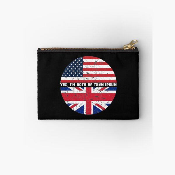 Item preview, Yes,I'm Both of Them - Half American Half British USA Flag United Kingdom Heritage designed and sold by Stixdesigns.
