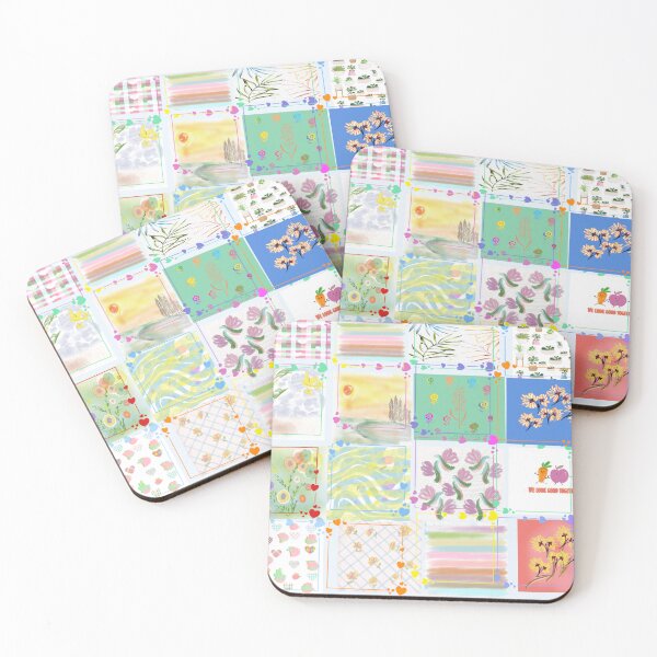 Item preview, Patchwork squares  designed and sold by Navitaloves.
