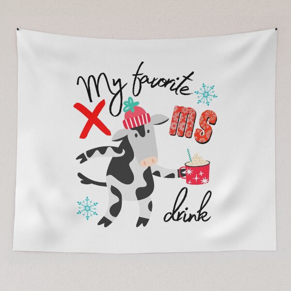 Item preview, Cow Favorite Xmas drink designed and sold by OMdesign10.