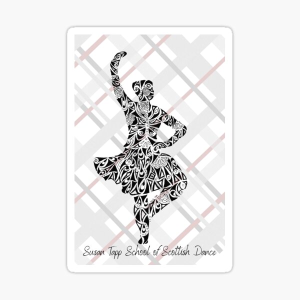 Item preview, Susan Tapp School of Scottish Dance Logo- Plaid designed and sold by steelmagghia.